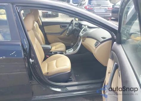 2012 Hyundai Elantra Gls from USA, damaged, VIN 5NPDH4AE7CH135639